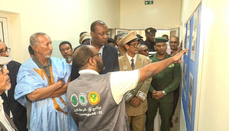 Le ministre de l’élevage inspecte des projets de développement dans la ville de Néma