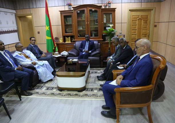 Le ministre de la Justice reçoit le Club des magistrats et l’Association des magistrats mauritaniens