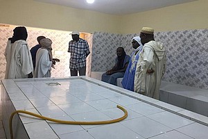 Boghé : Nouvelle chambre funéraire réalisée par un bienfaiteur