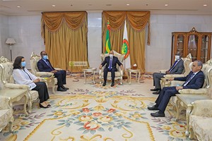 Le Président de la République reçoit le directeur des Opérations de la Banque Mondiale pour la Mauritanie