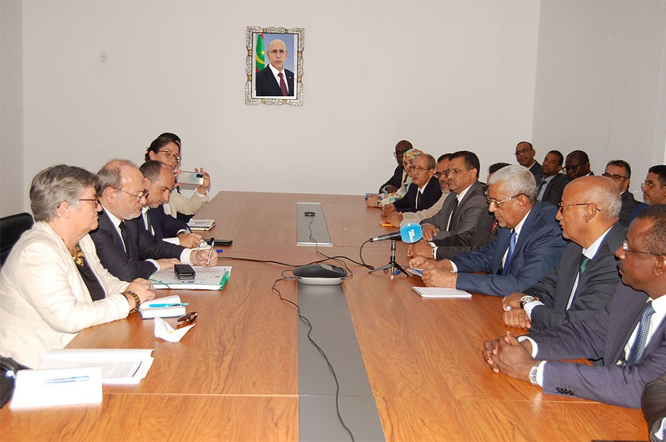 Visite du DG de l'AFD - Entretien avec le ministre de l'Hydraulique et de l'Assainissement