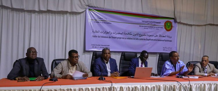 Lutte contre les stupéfiants : Nouakchott valide un projet de loi pour une approche renforcée sur les stupéfiants et les substances psychotropes