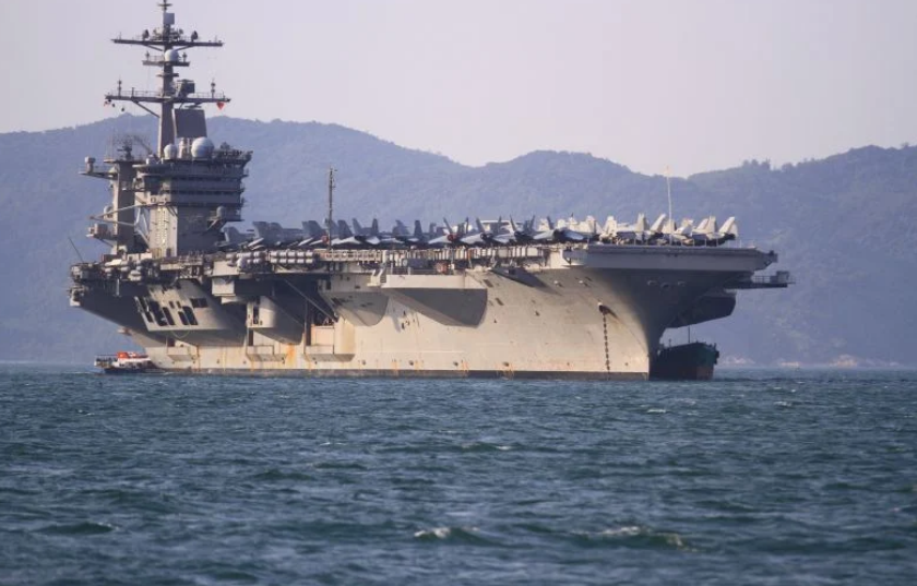 Un second porte-avions américain est arrivé au Moyen-Orient