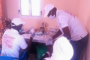 EN IMAGES. Une campagne de dépistage du Sida et de l’hépatite lancée par SOS Pairs Educateurs