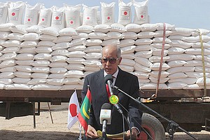 Mauritanie : 7.000 tonnes de riz du Japon pour contribuer à la sécurité alimentaire