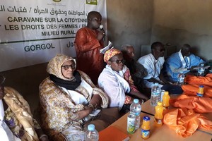 Kaédi/ROSA : caravane sur la citoyenneté et les droits des femmes [Photoreportage]