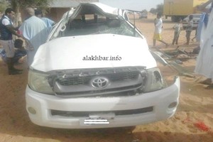 Décès de deux personnes dans un accident sur la route de Mederdra