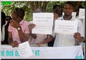 7ème sit-in des étudiants du CEDVEF devant l’ambassade de France - [Photoreportage]