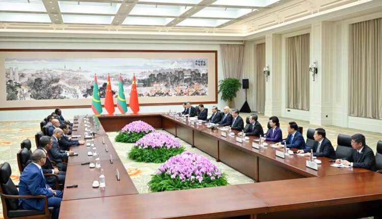 Suppression de 150 millions de yuans de dette chinoise à la Mauritanie