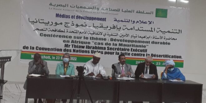 Conférence sur développement durable en Afrique : cas de la Mauritanie