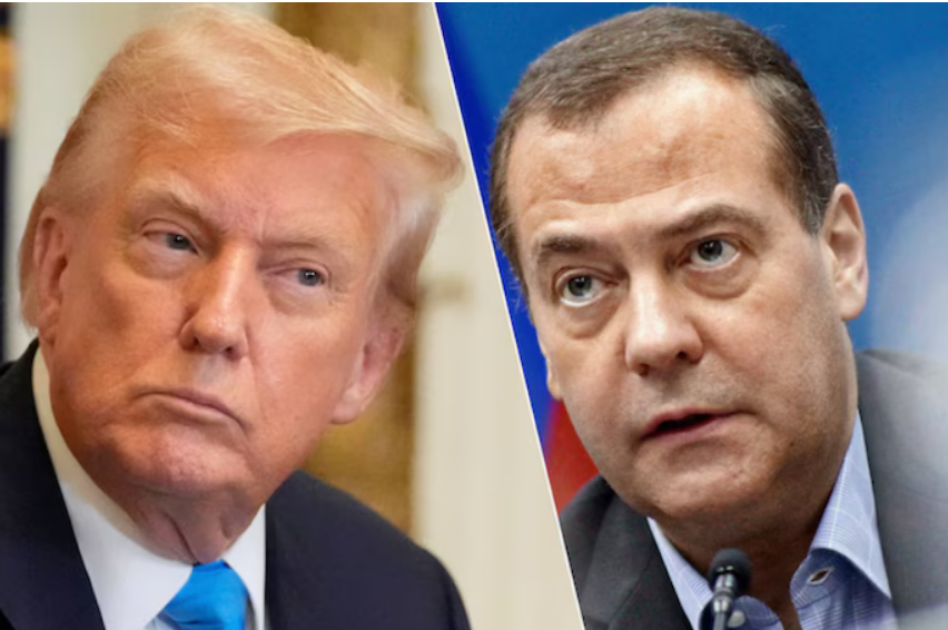 Le torchon brûle entre Trump et Medvedev: “Il s’aventure sur un terrain très dangereux”