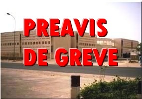 Préavis de Grève.  